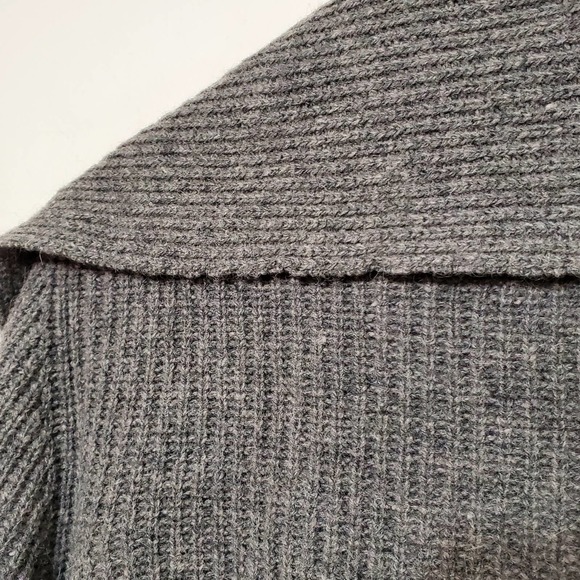 AllSaints Spital Fields Alpaca Blend Gray Cardigan - Picture 6 of 6